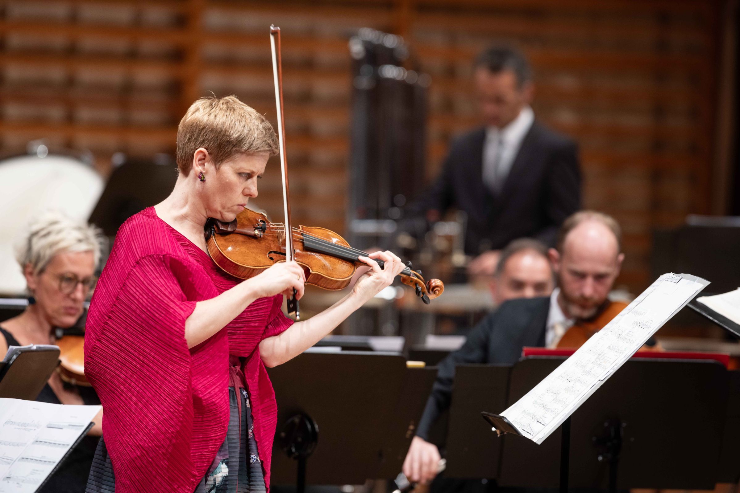 Isabelle Faust and Les Siècles &copy; Manuela Jans | Lucerne Festival