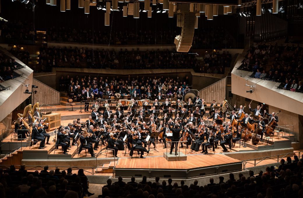 The Berlin Philharmonic in the Philharmonie &copy; Stephan Rabold | Berliner Philharmoniker