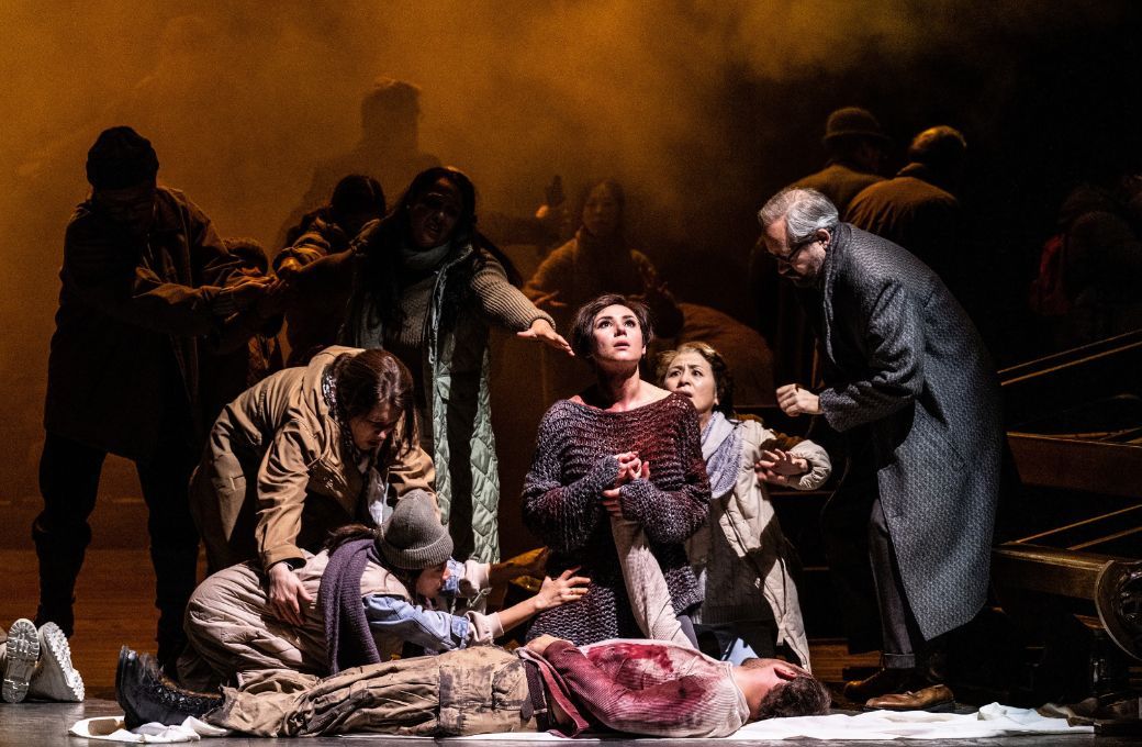 Maria Kataeva (Johanna) und Sami Luttinen (Thibaut d&rsquo;Arc) &copy; Sandra Then
