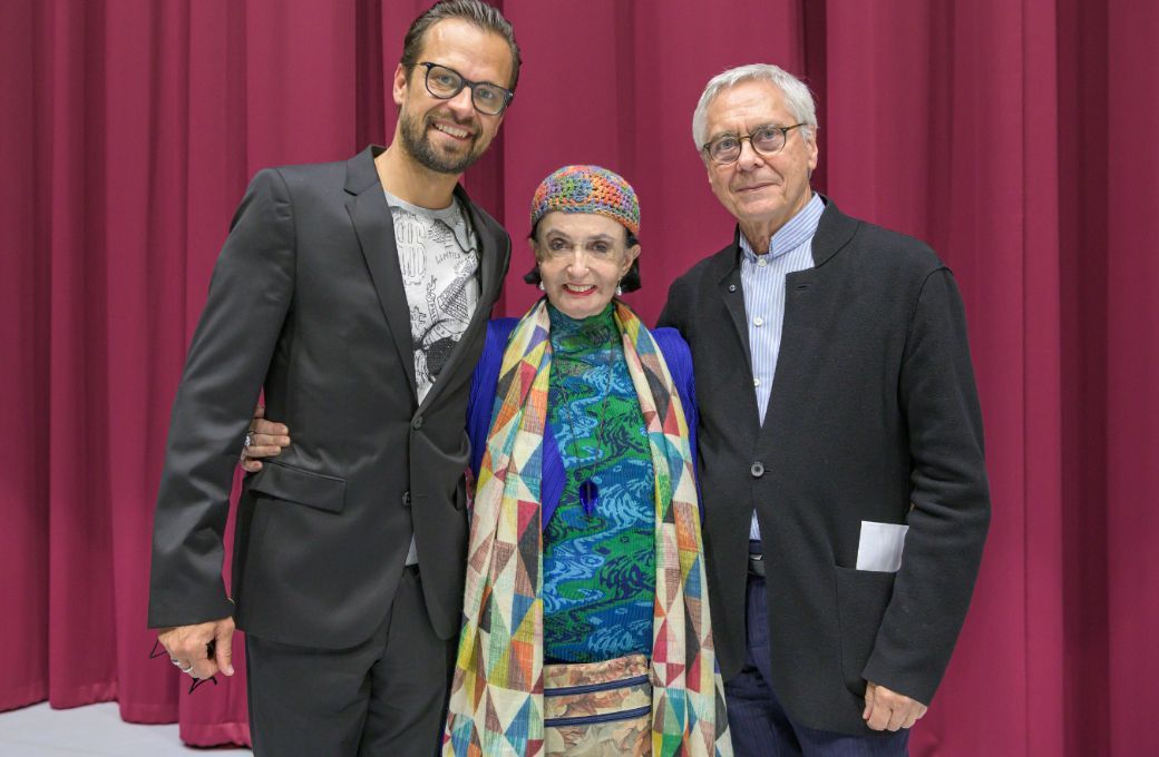 Filip Barankiewicz, Marcia Hayd&eacute;e and John Neumeier &copy; Martin Div&iacute;&scaron;ek
