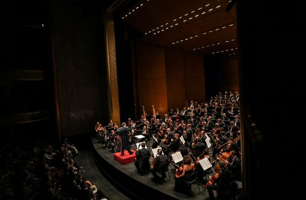 Riccardo Chailly dirige ses troupes de la Scala à Paris © Cyprien Tollet / Théâtre des Champs-Élysées