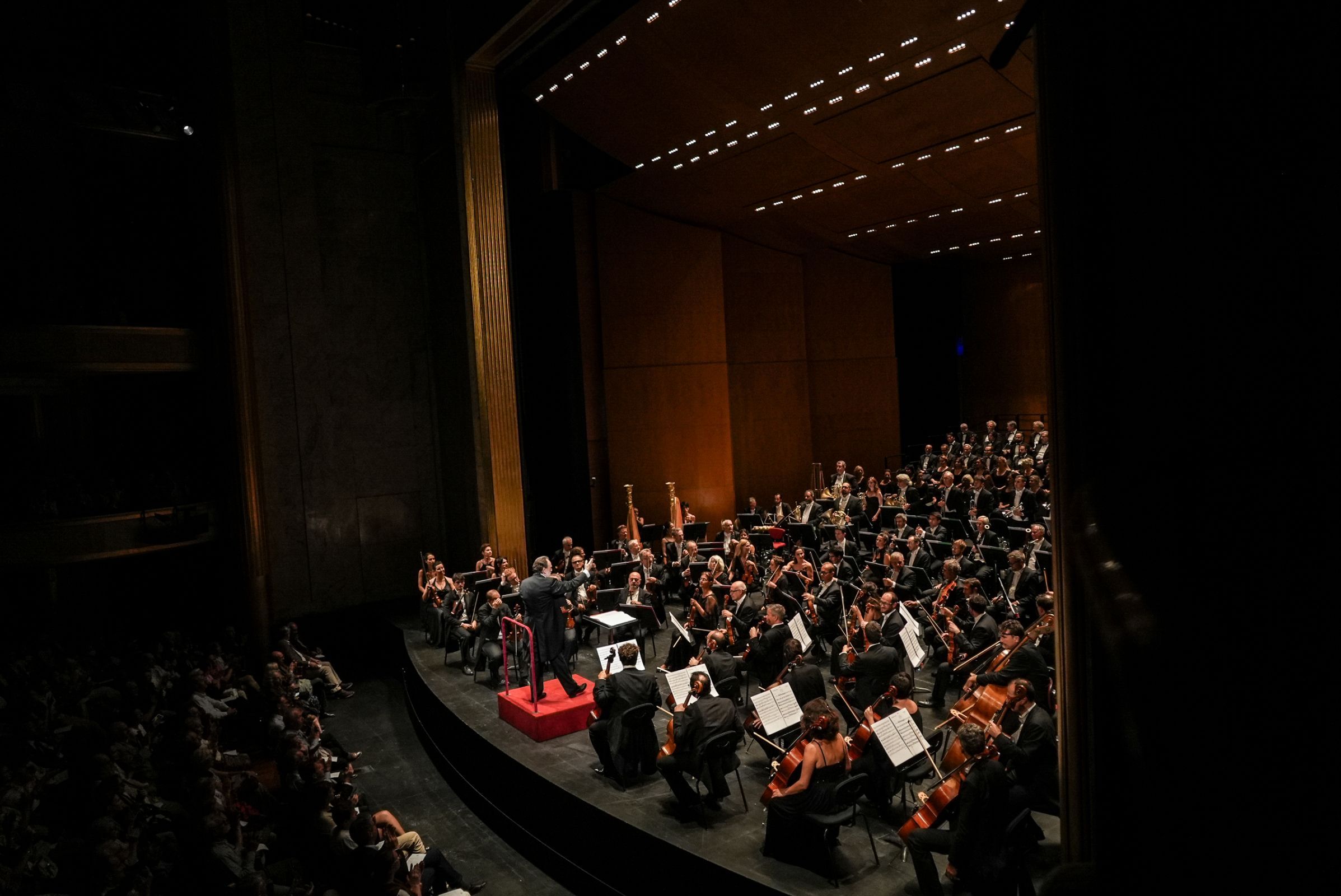 Riccardo Chailly dirige ses troupes de la Scala à Paris © Cyprien Tollet / Théâtre des Champs-Élysées