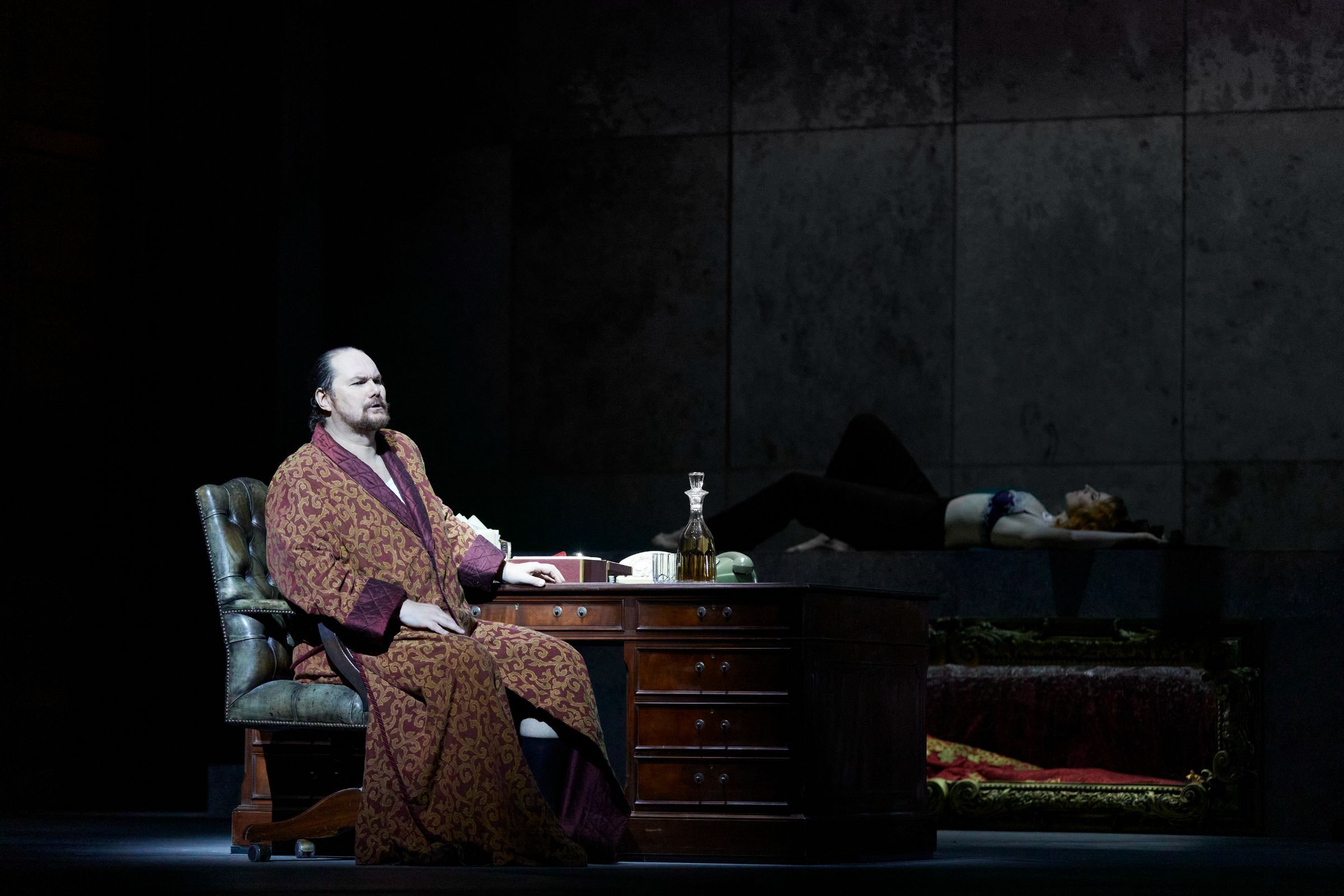 Dmitry Ulyanov (Philippe II) &copy; Grand Théâtre de Genève | Magali Dougados