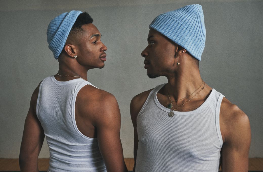 Brandon Gray and Shaquelle Charles in <i>Heart of Brick</i> © Justin French