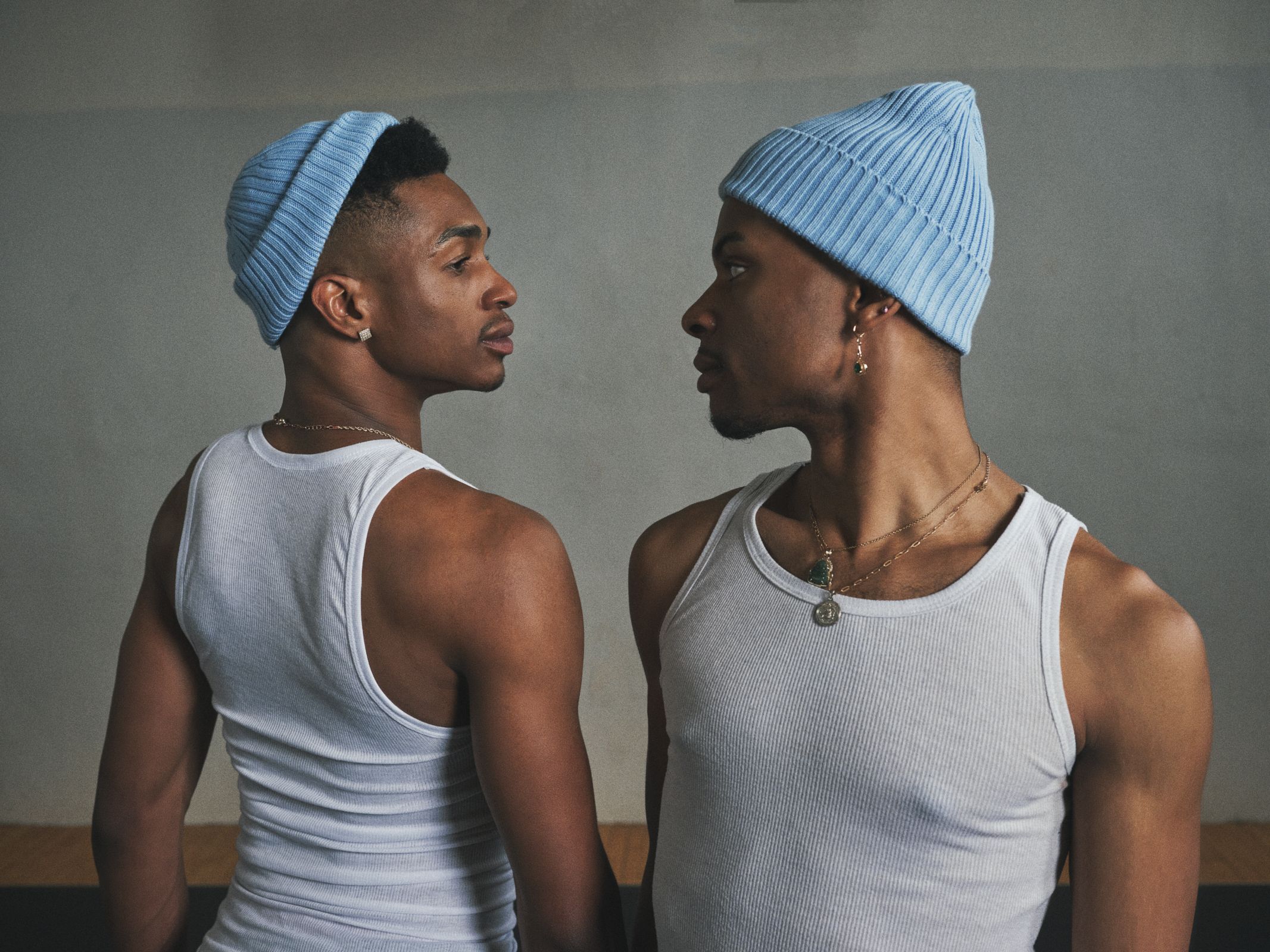Brandon Gray and Shaquelle Charles in <i>Heart of Brick</i> © Justin French