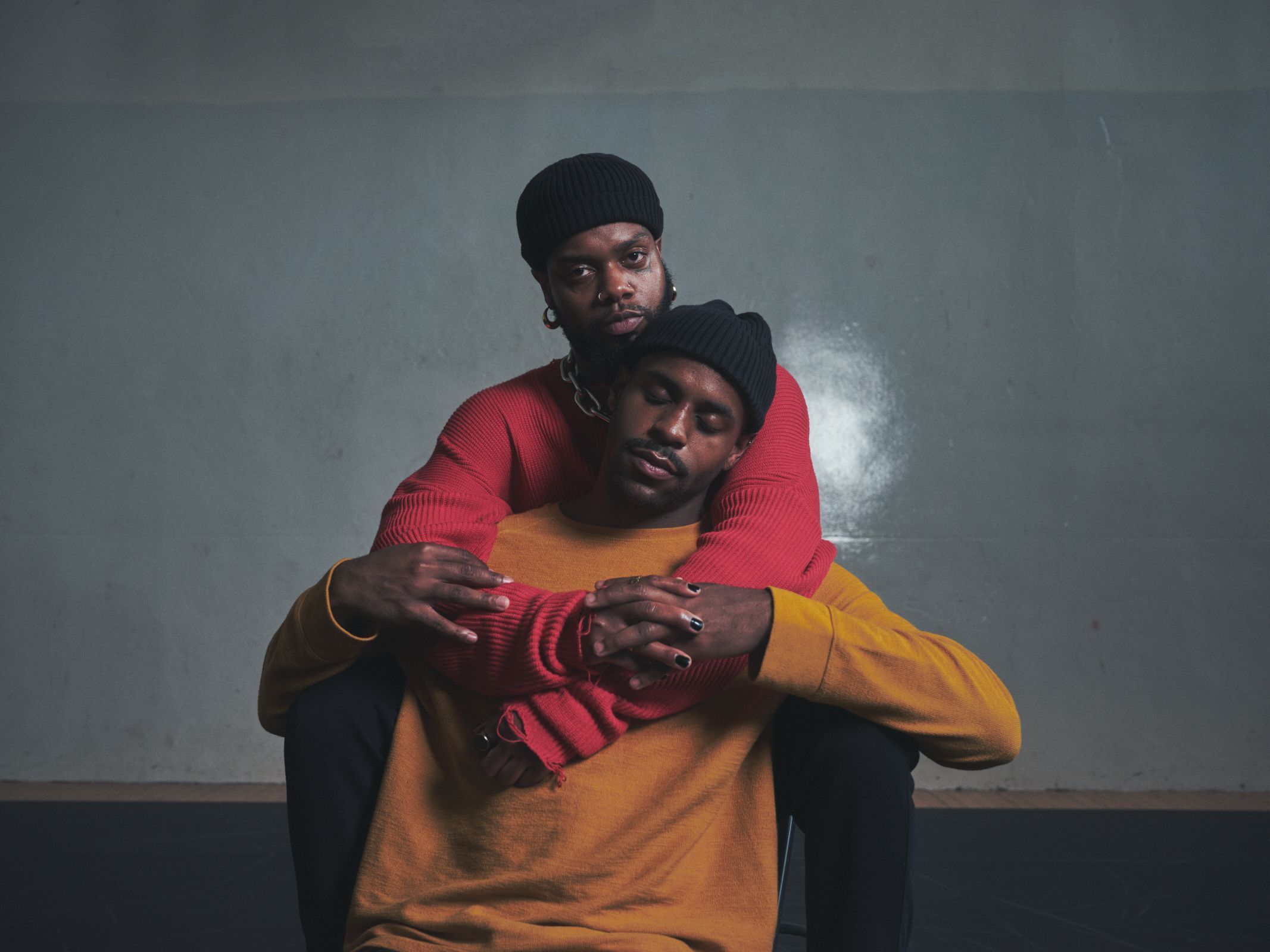 serpentwithfeet and Dylan M. Contreras in <i>Heart of Brick</i> © Justin French