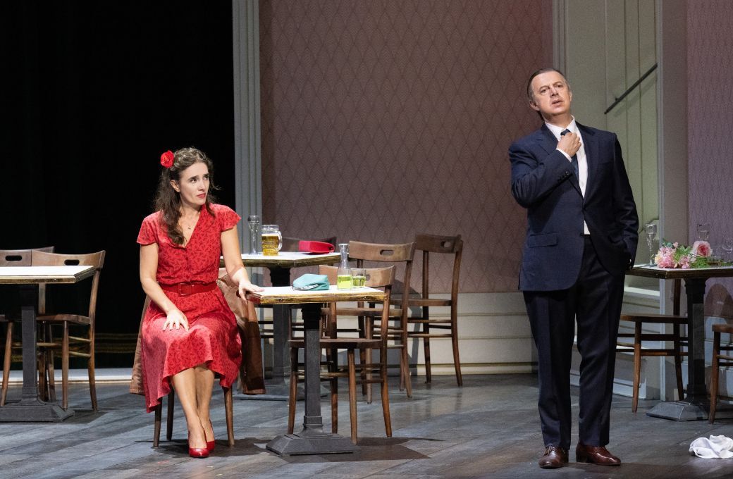 Ermonela Jaho (Magda) und Vladimir Stoyanov (Rambaldo) &copy; Monika Rittershaus