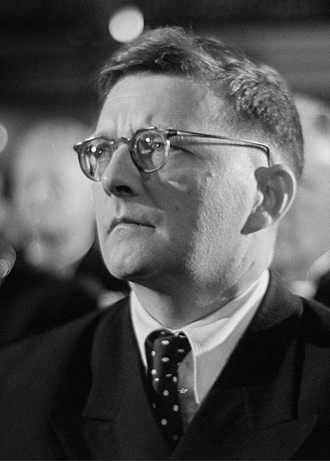 Dmitri Shostakovich &copy; Public domain | Deutsche Fotothek