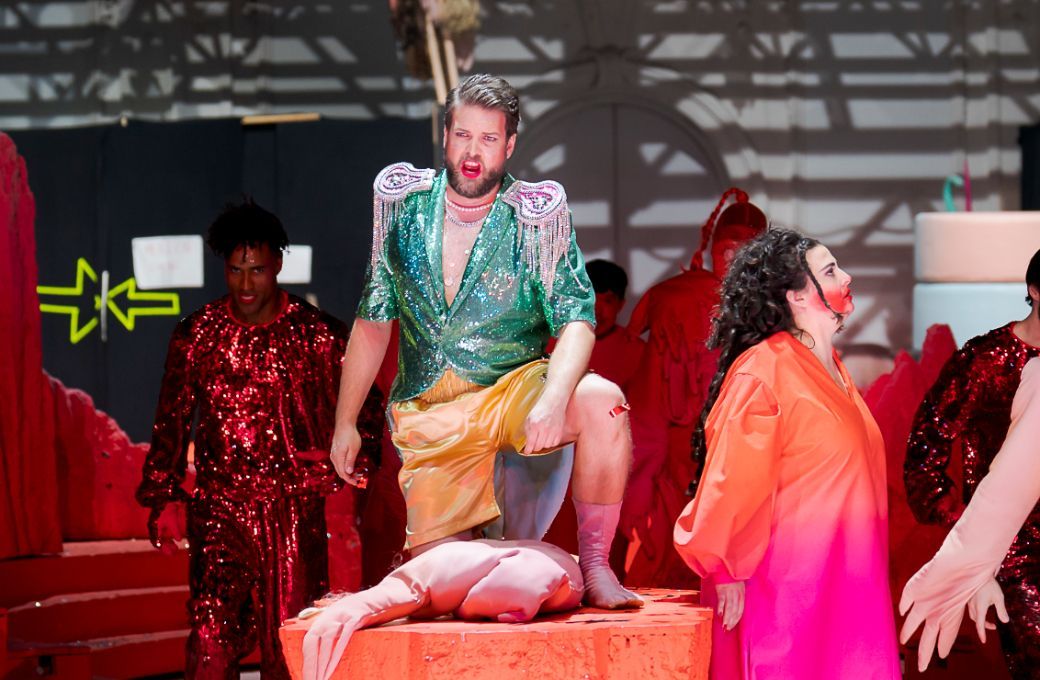 David Steffens (F&eacute;lix) und Roberta Mantegna (Pauline) &copy; Werner Kmetitsch
