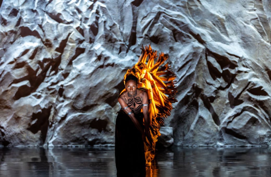 First Artist Rishan Benjamin in Dickson Mbi's <i>Twice-Born</i> &copy; Andy Ross