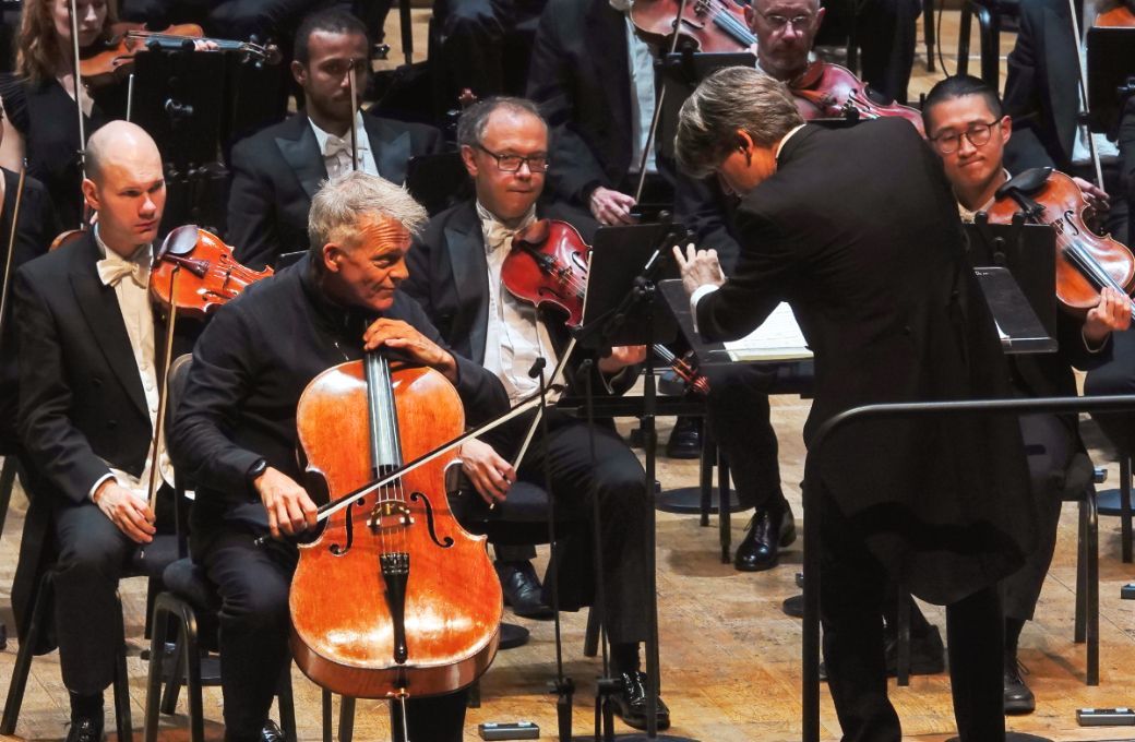 Alban Gerhardt, Daniele Rustioni and the Ulster Orchestra &copy; Ulster Orchestra