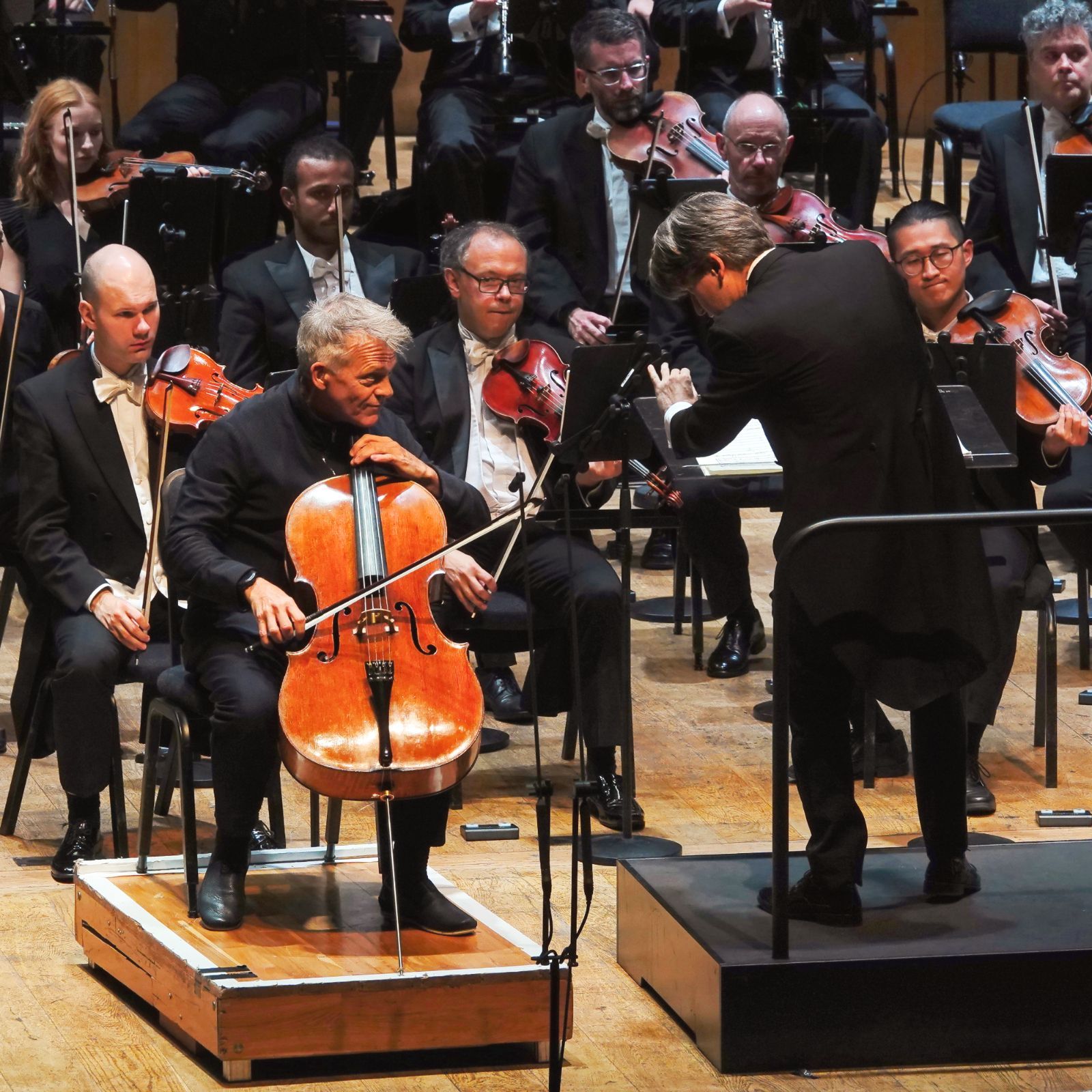 Alban Gerhardt, Daniele Rustioni and the Ulster Orchestra &copy; Ulster Orchestra