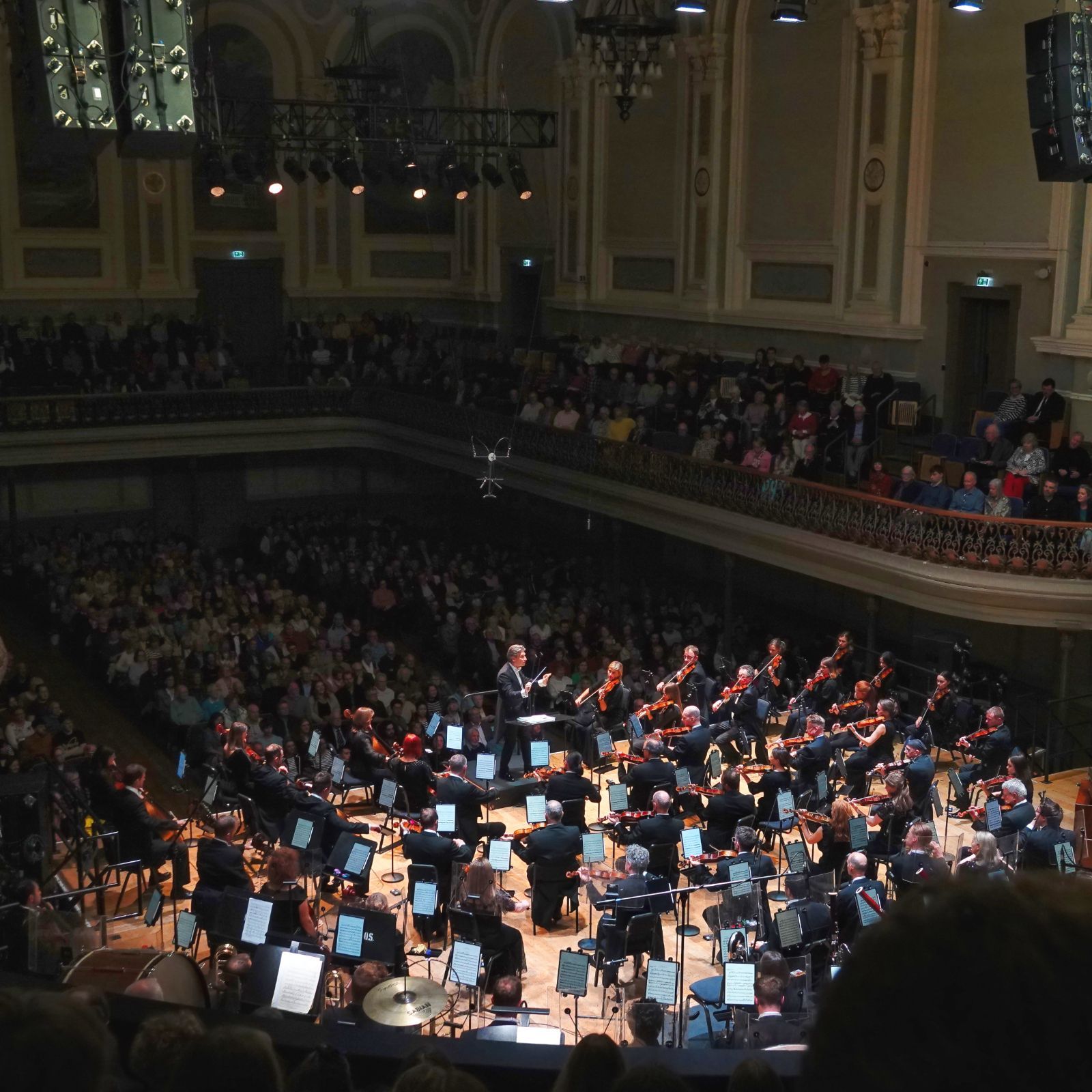 Daniele Rustioni conducts the Ulster Orchestra &copy; Ulster Orchestra