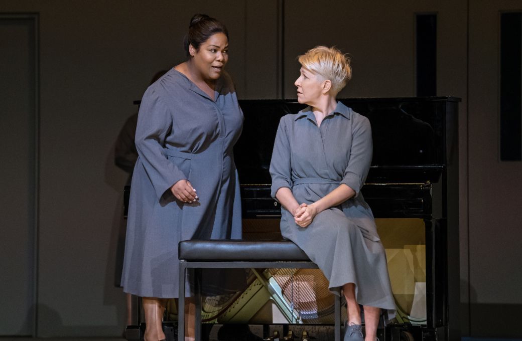 Latonia Moore (Sister Rose) and Joyce DiDonato (Sister Helen) &copy; Karen Almond | Met Opera