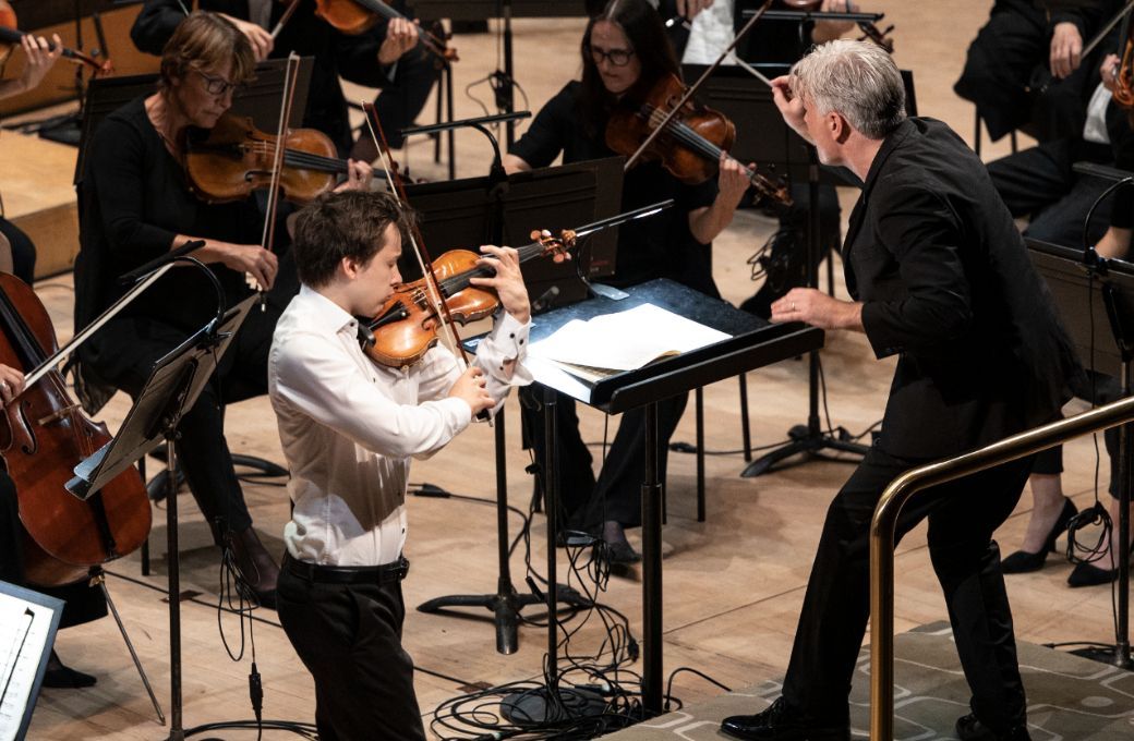 Johan Dalene, Edward Gardner and the London Philharmonic Orchestra &copy; London Philharmonic Orchestra
