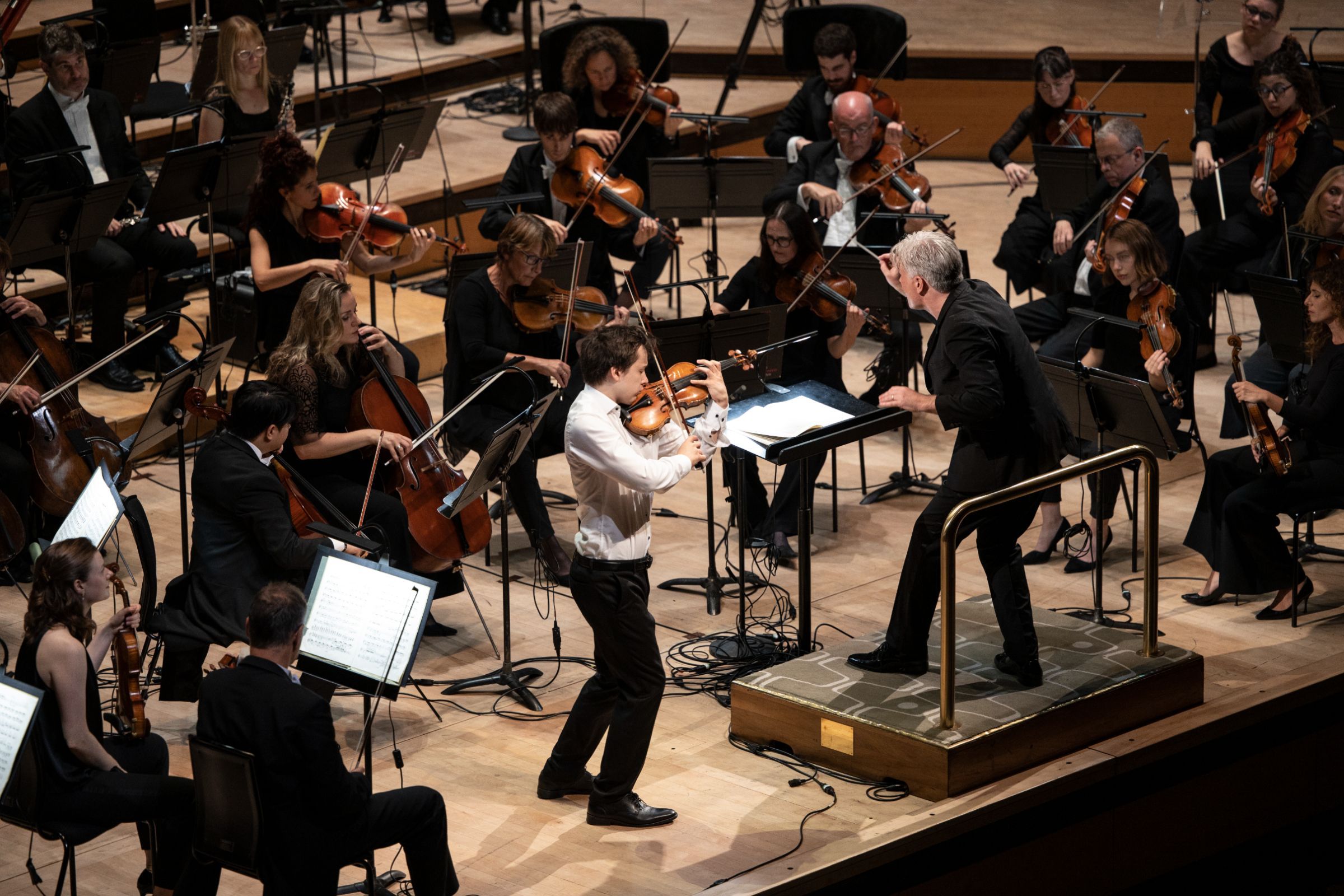 Johan Dalene, Edward Gardner and the London Philharmonic Orchestra &copy; London Philharmonic Orchestra