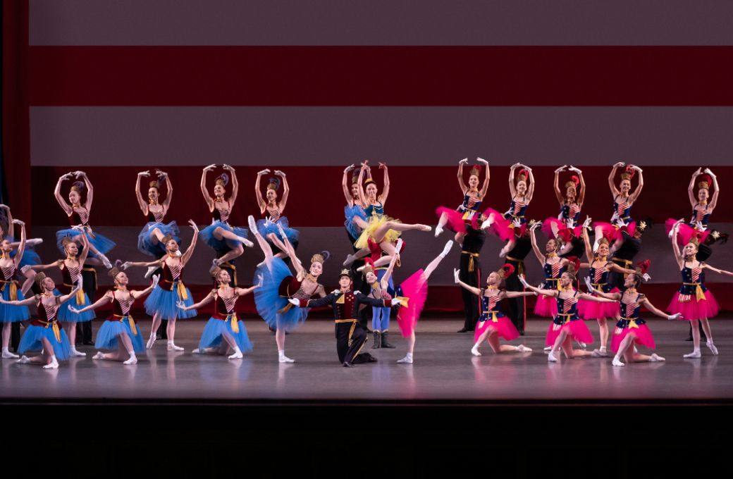 New York City Ballet in George Balanchine's <i>Stars and Stripes</i> &copy; Erin Baiano