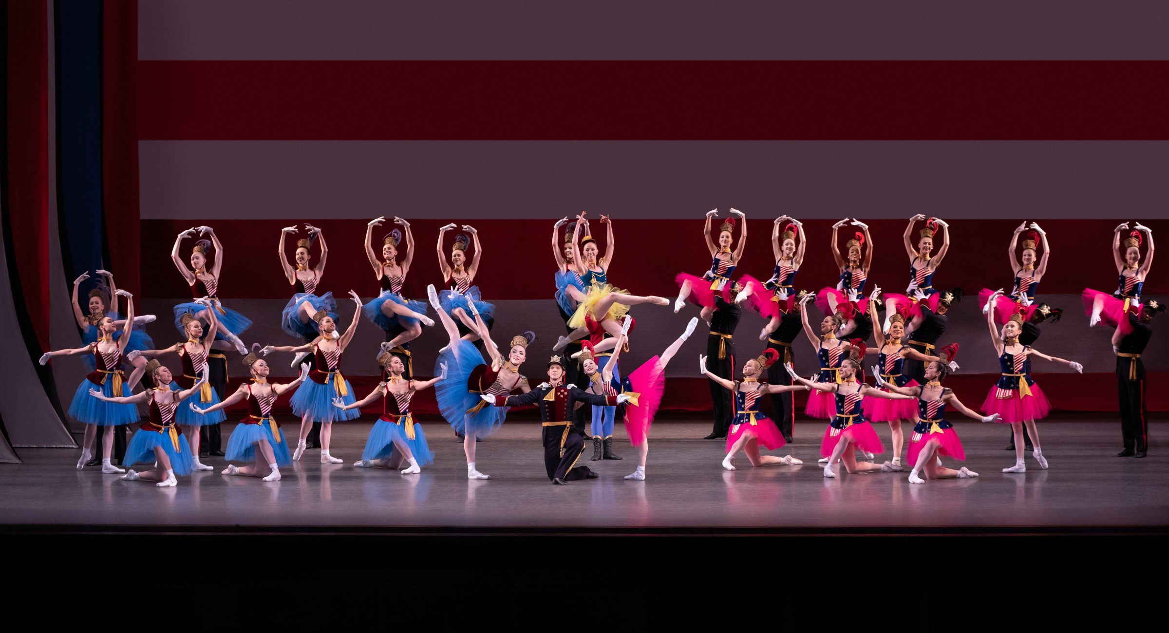 New York City Ballet in George Balanchine's <i>Stars and Stripes</i> &copy; Erin Baiano