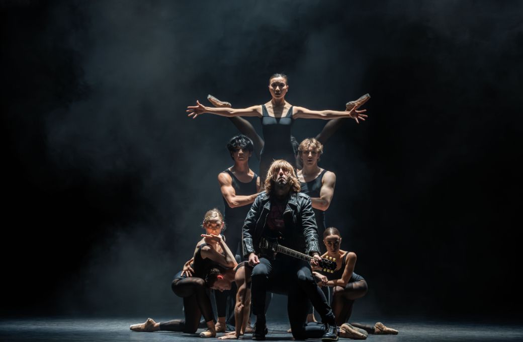 Marc Hayward and Birmingham Royal Ballet in <i>Black Sabbath - The Ballet</i> © Johan Persson