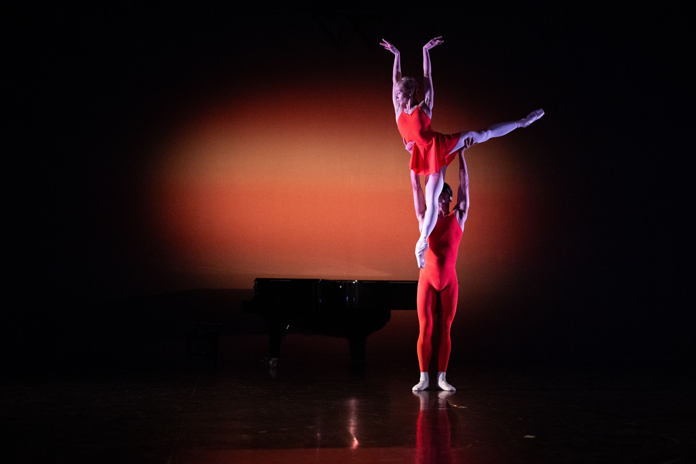 Melissa Hamilton and Ryoichi Hirano in Kenneth MacMillan's <i>Concerto</i> &copy; Deborah Jaffe