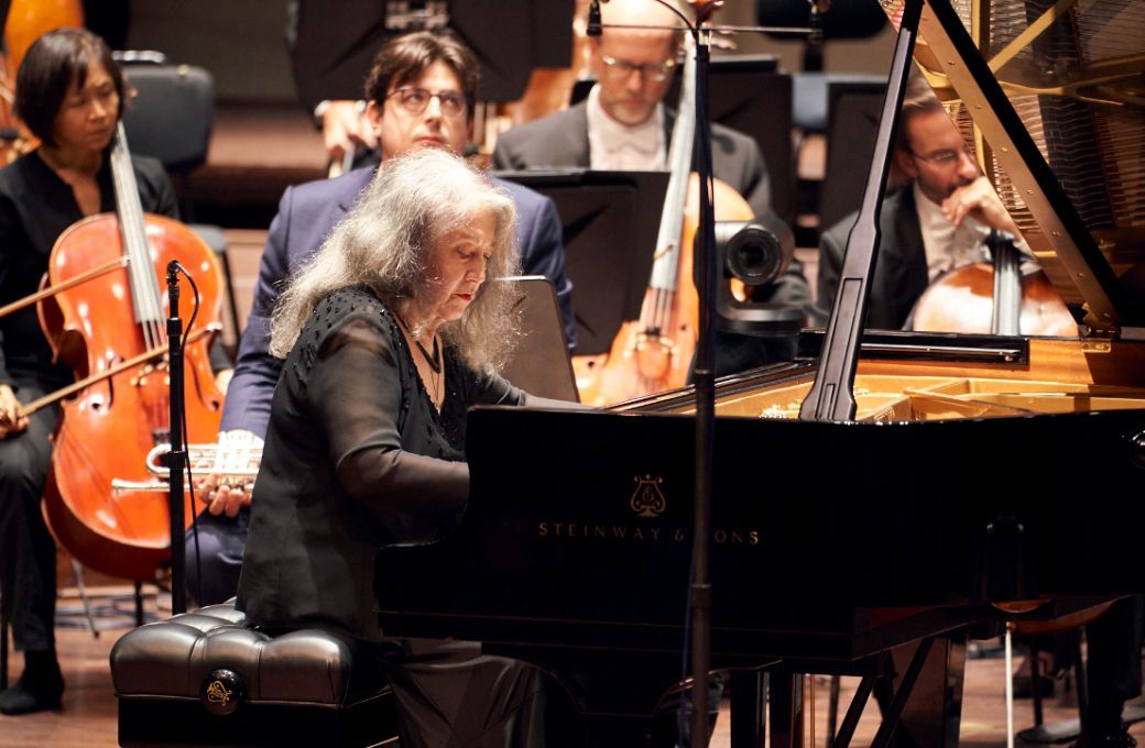 Alex Elia, Martha Argerich and the Rotterdam Philharmonic &copy; Harold de Smet