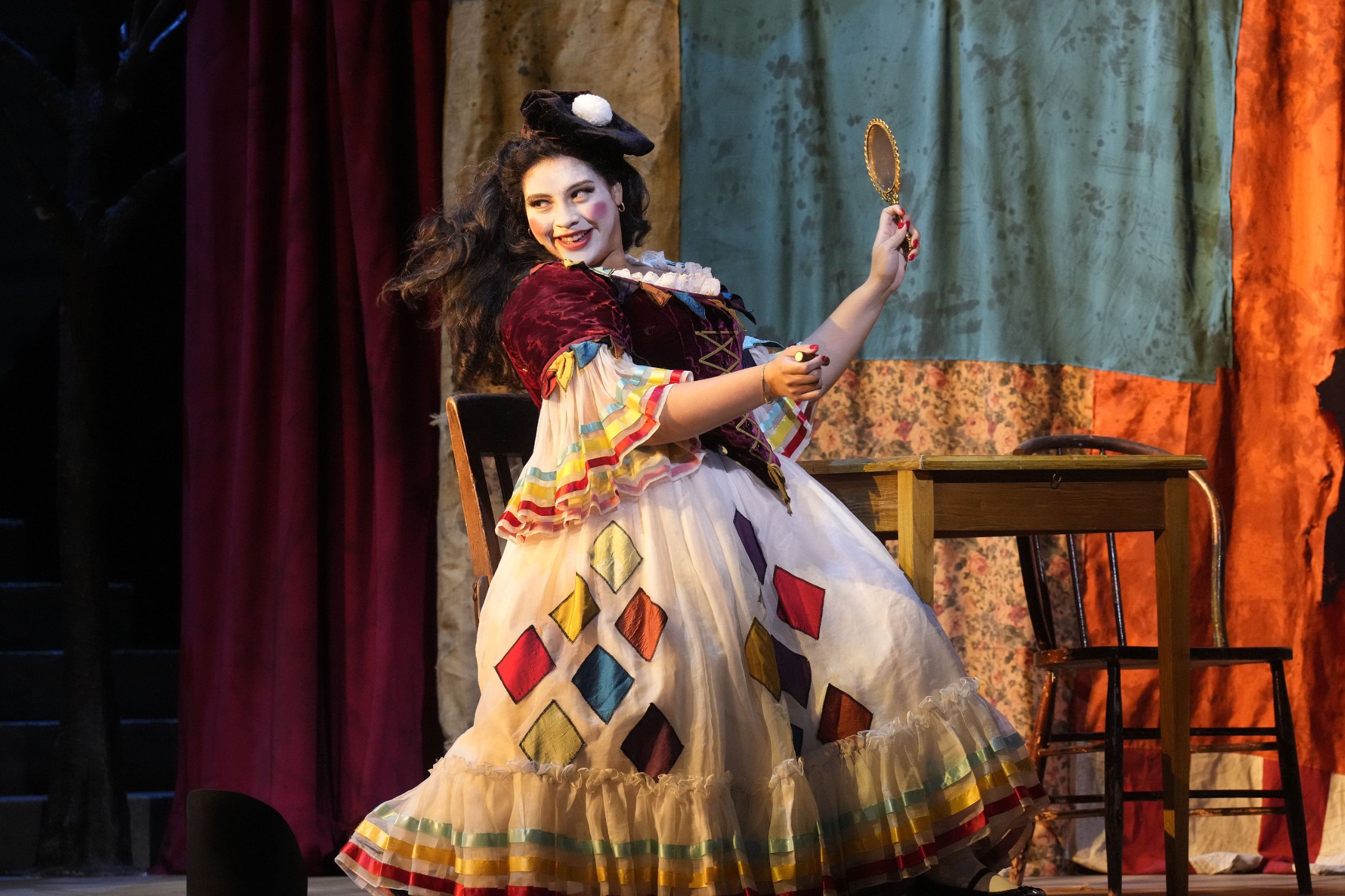 Gabriella Reyes (Nedda) &copy; Ken Howard for Lyric Opera of Kansas City