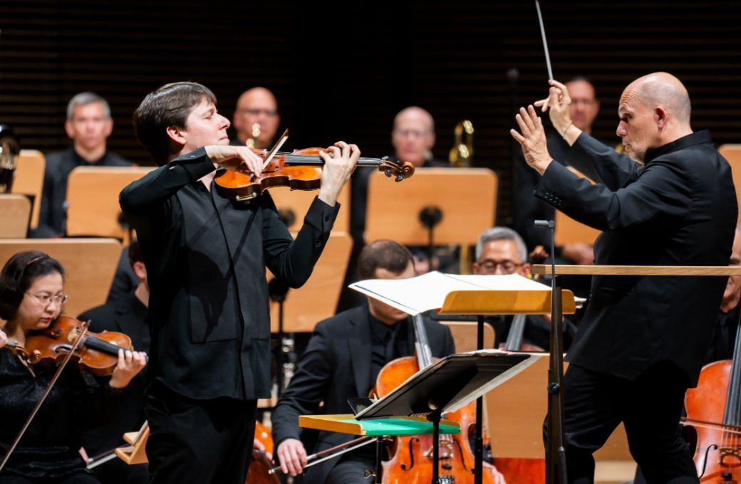 Joshua Bell and Jaap van Zweden &copy; Chris Lee