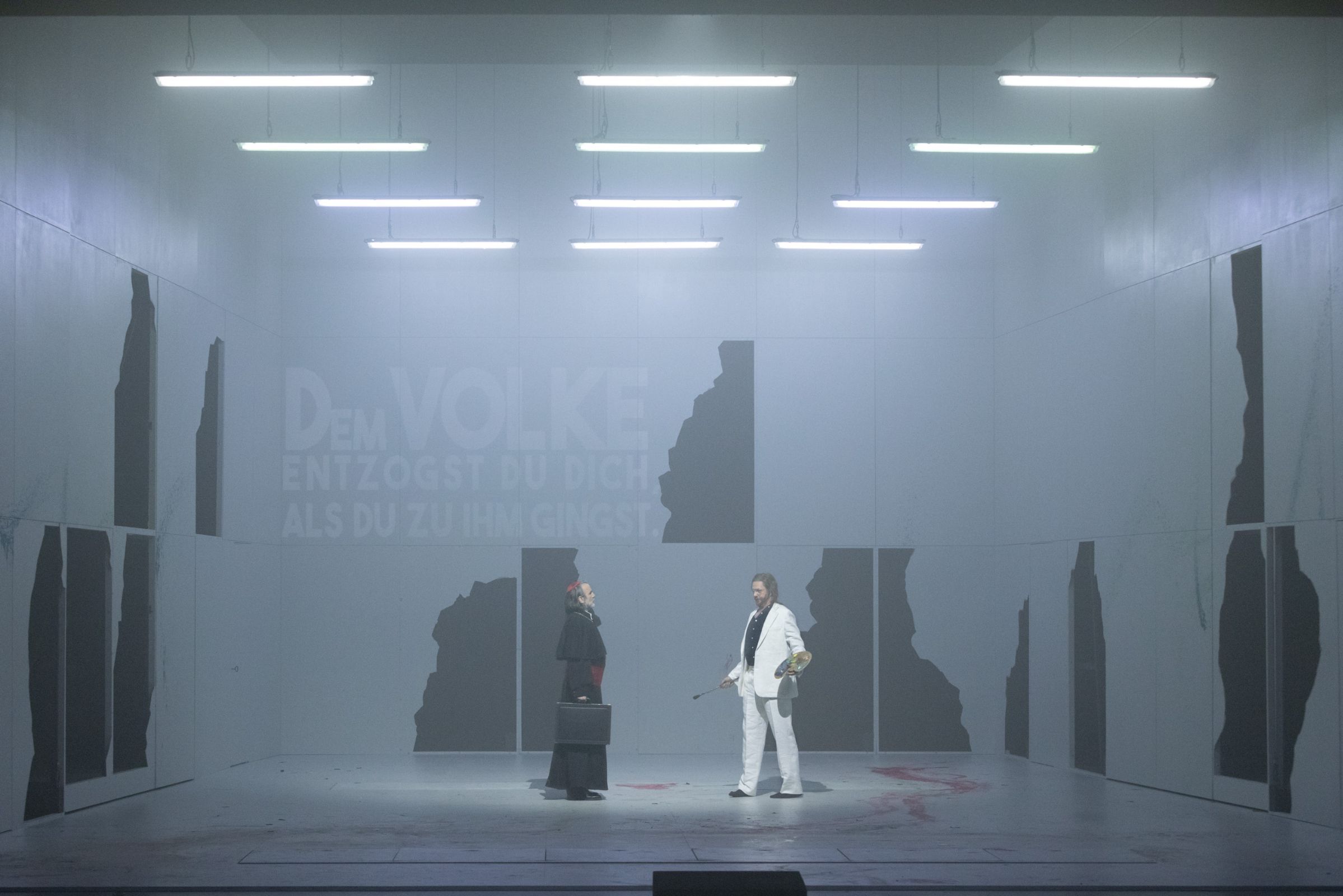 Zoltan Nyari (Albrecht von Brandenburg) und Samuel Hasselhorn (Mathis) © Pedro Malinowski