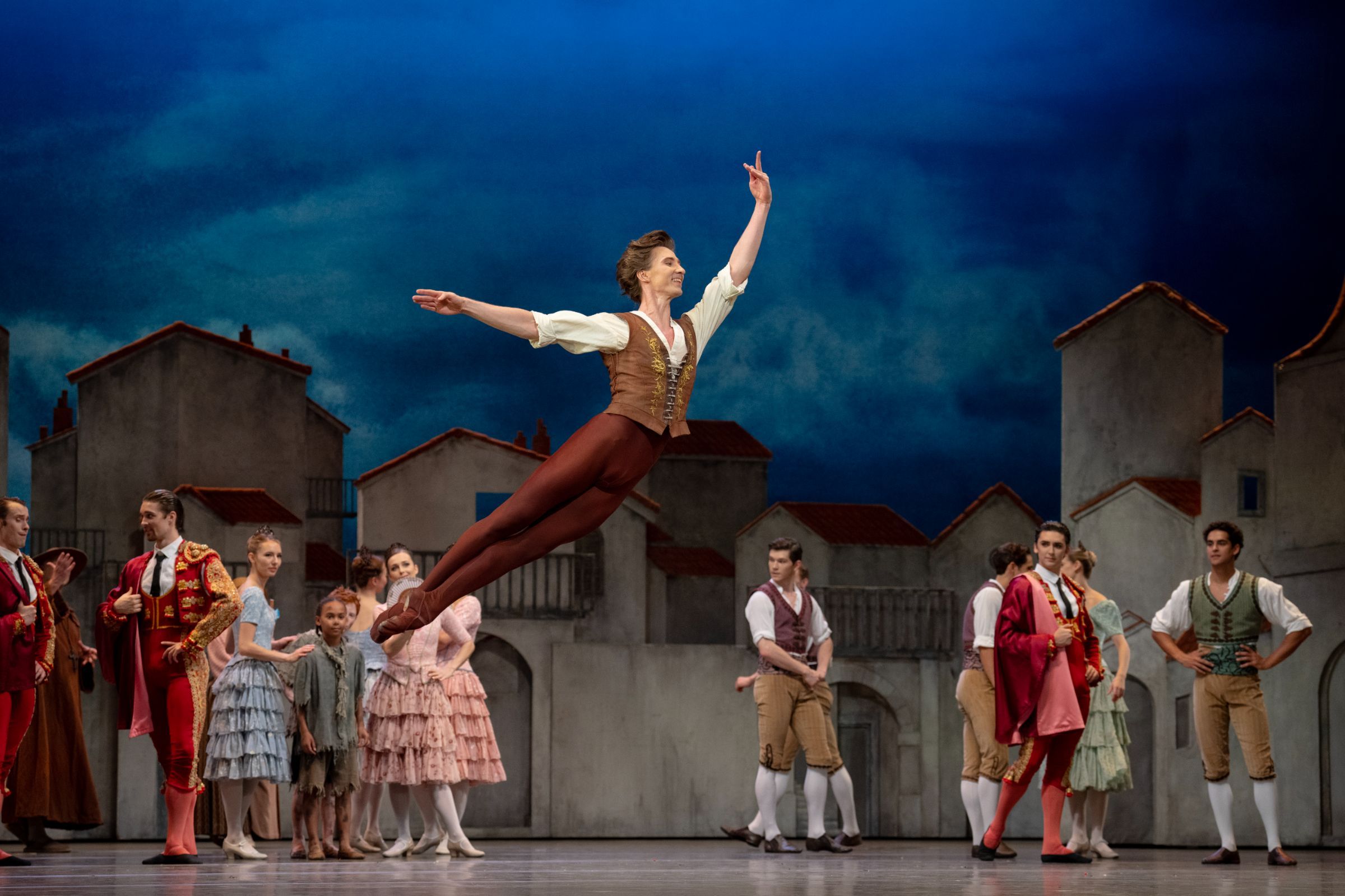 Vadim Muntagirov as Basilio in Carlos Acosta's <i>Don Quixote</i> &copy; Andrej Uspenski