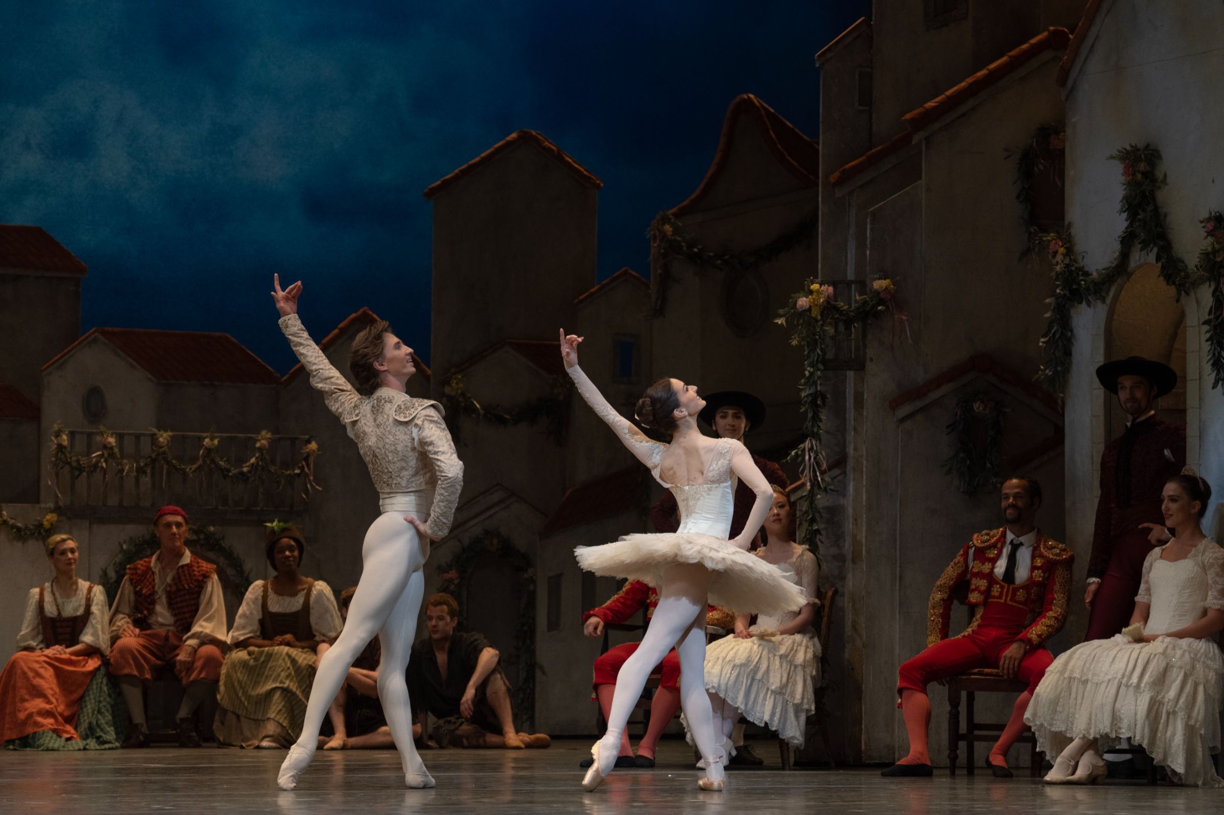 Vadim Muntagirov and Marianela Nuñes in Carlos Acosta's <i>Don Quixote</i> &copy; Andrej Uspenski