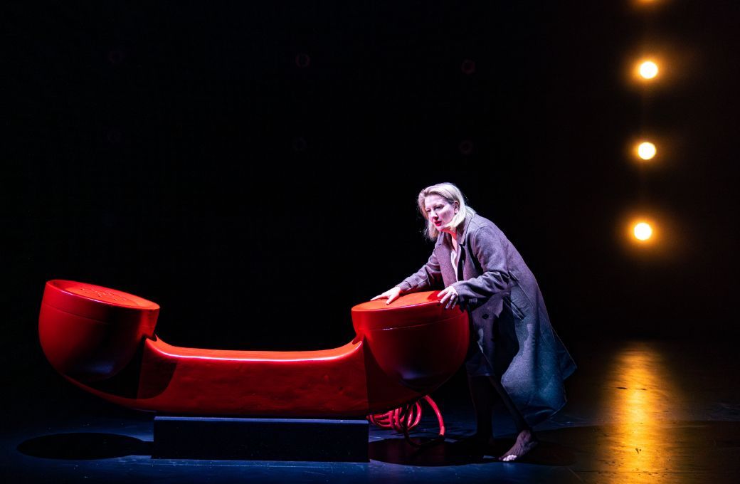 Celeste Lazarenko in <i>La Voix humaine</i> © Daniel Boud