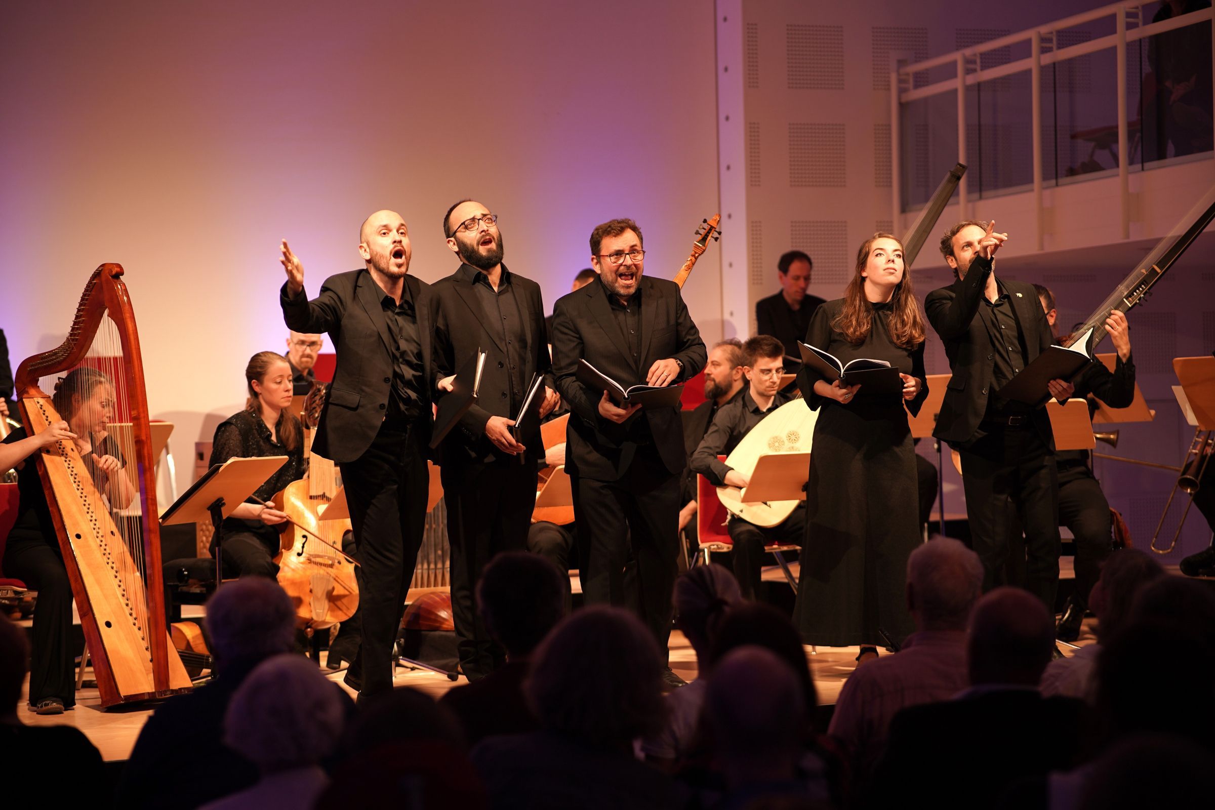Jan Kullmann, Roberto Rilievi, Guglielmo Buonsanti, Sophia Faltas und Raffaele Giordani © Bülent Kirschbaum
