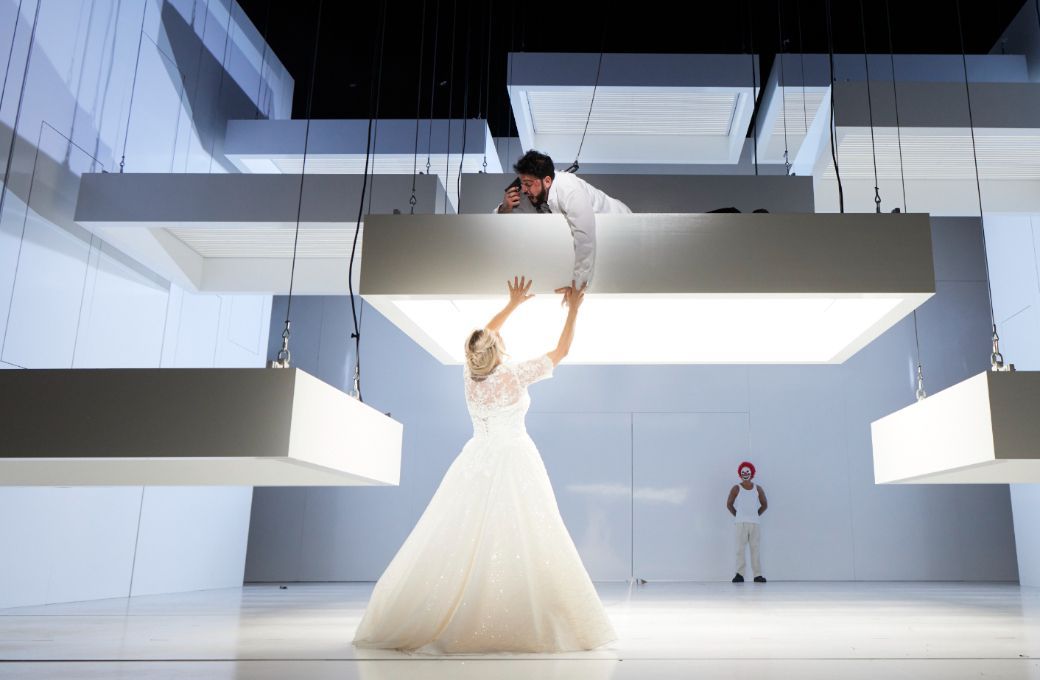 Elīna Garanča (Amneris) und Yusif Eyvazov (Ramad&eacute;s) &copy; Herwig Prammer