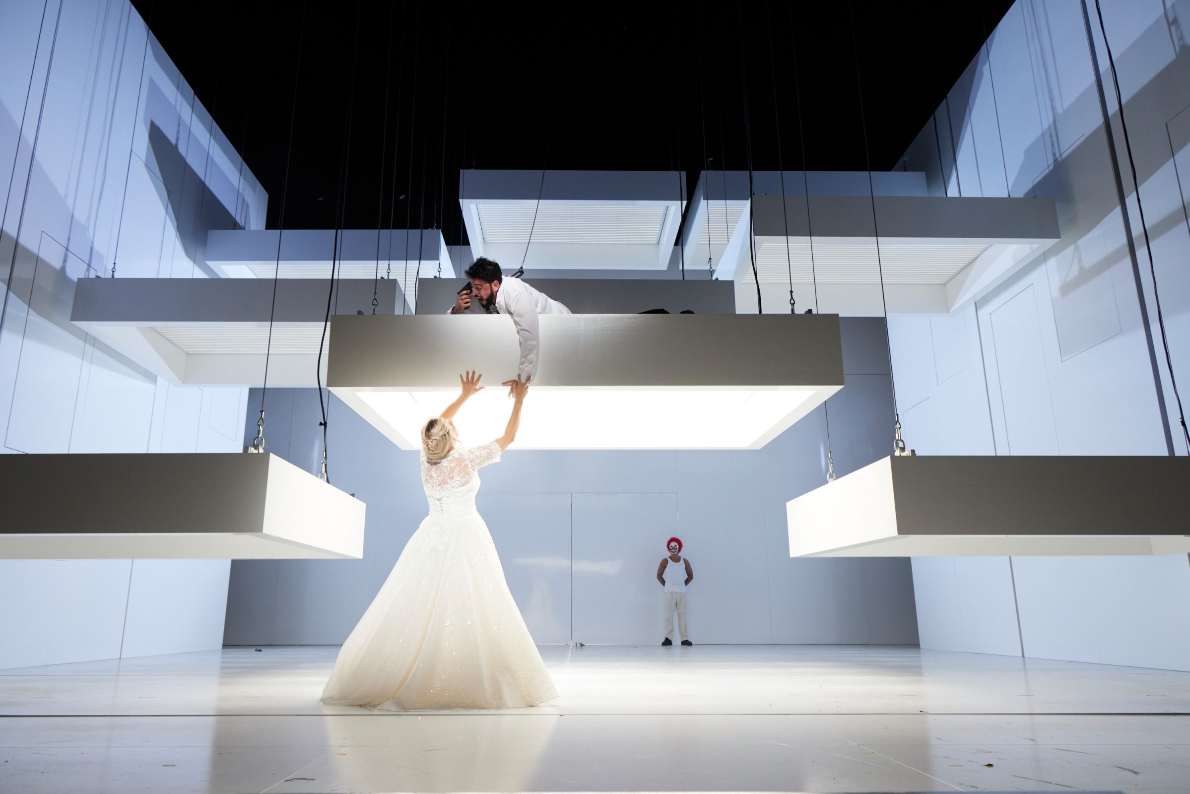 Elīna Garanča (Amneris) und Yusif Eyvazov (Ramadés) &copy; Herwig Prammer