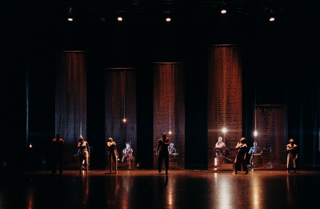 Olivier Tarpaga Dance Project in <i>Once the dust settles, flowers bloom</i> &copy; Leslie Artamonow