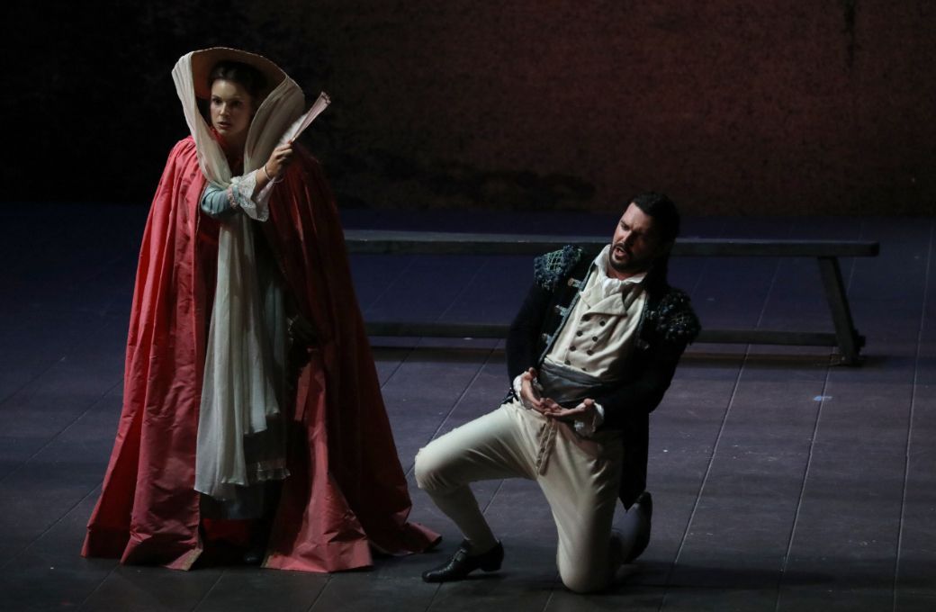 Benedetta Torre (Susanna) and Luca Micheletti (Figaro) &copy; Brescia &amp; Amisano | Teatro alla Scala