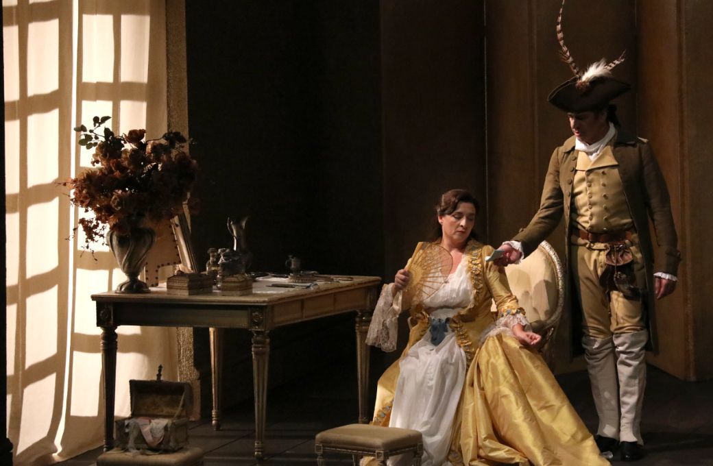 Olga Bezsmertna (Countess Almaviva) and Ildebrando D'Arcangelo (Almaviva) &copy; Brescia &amp; Amisano | Teatro alla Scala