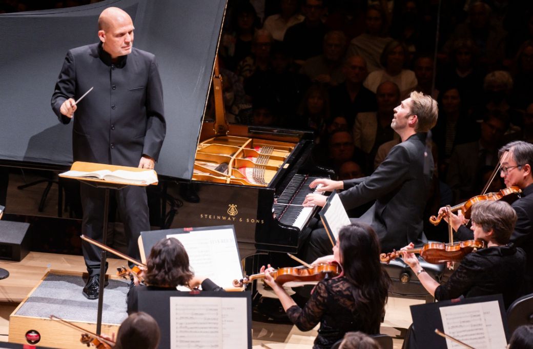 Jaap van Zweden and Leif Ove Andsnes &copy; Chris Lee