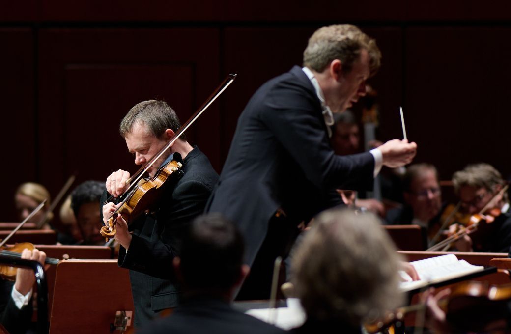 Frank Peter Zimmermann und Daniel Harding &copy; Alte Oper Frankfurt | Tibor-Florestan Pluto