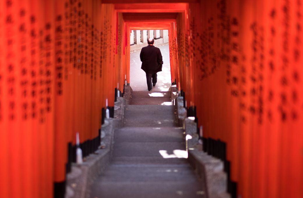 <i>Torii</i> shrine gates © Giuseppe Milo