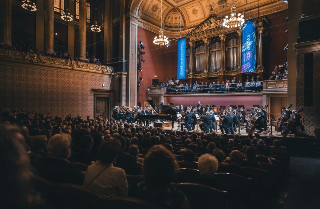 The Czech Philharmonic in the Rudolfinum &copy; Petr Chodura