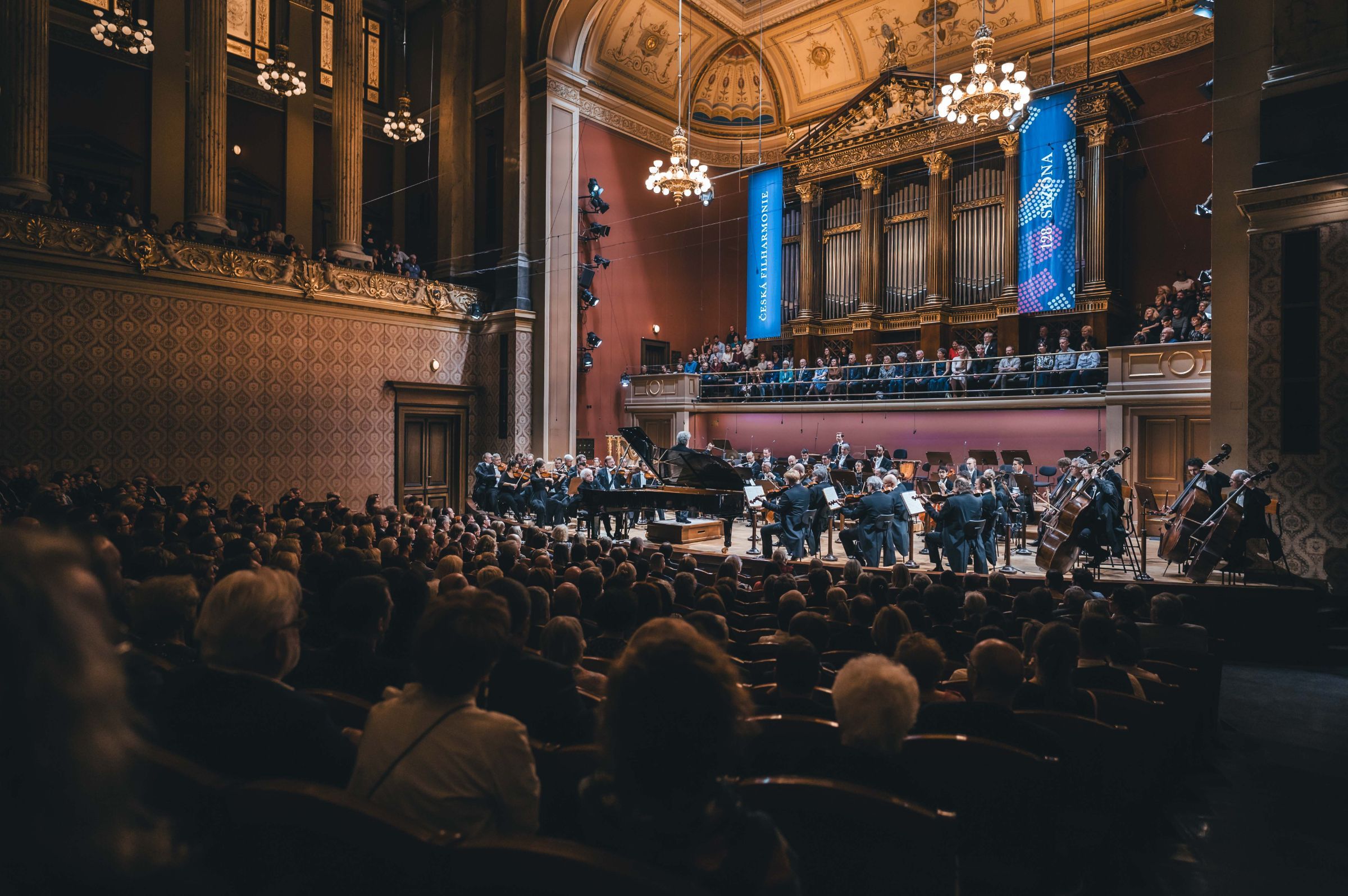 The Czech Philharmonic in the Rudolfinum &copy; Petr Chodura