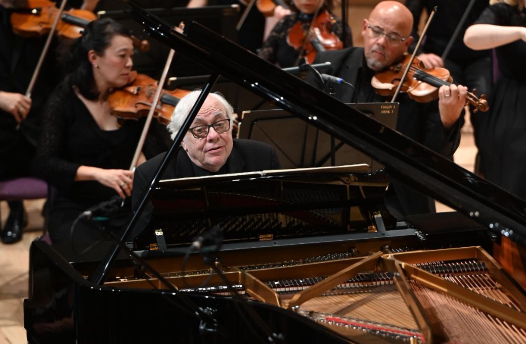 Richard Goode and the BBC Philharmonic &copy; Chris Payne