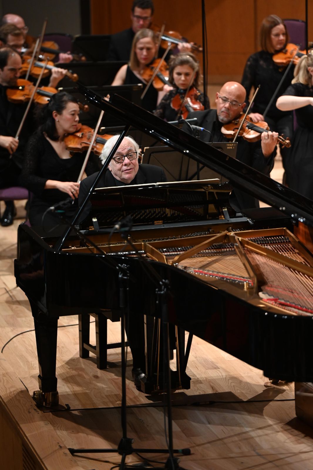 Richard Goode and the BBC Philharmonic &copy; Chris Payne