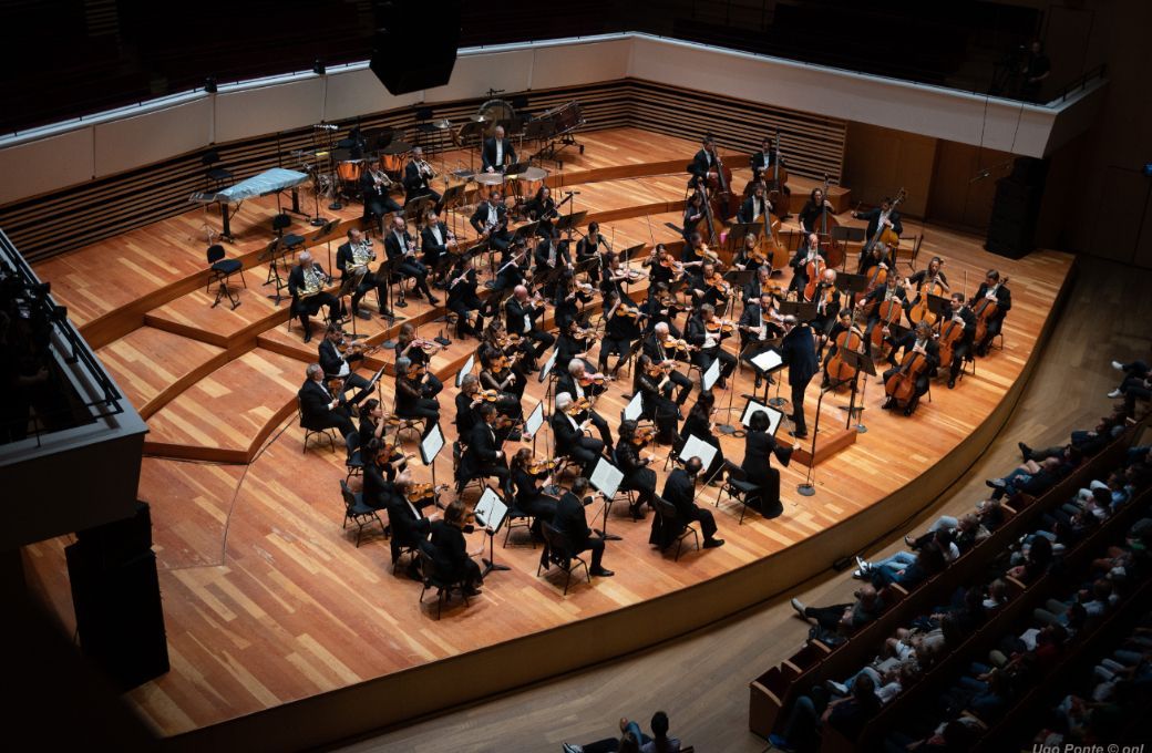 L'Orchestre National de Lille, sous la direction de François Leleux © Ugo Ponte / Orchestre National de Lille