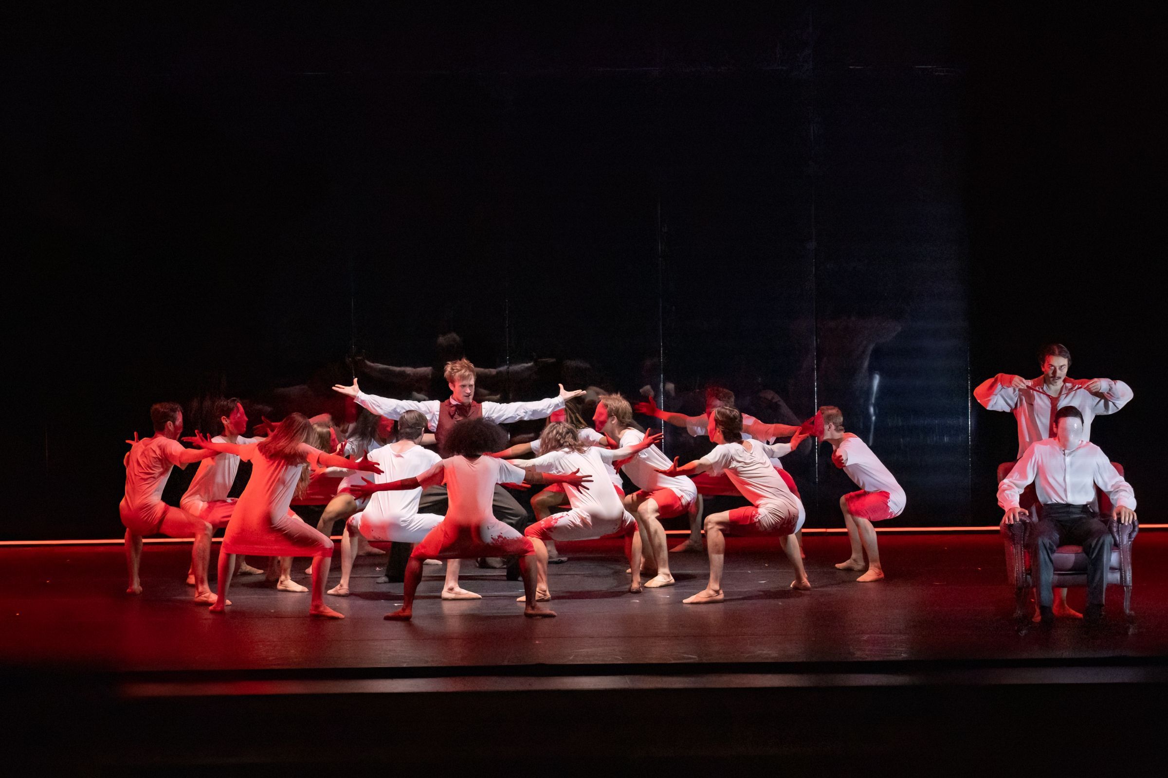 Kansas City Ballet in Val Caniparoli's <i>Jekyll and Hyde</i> © Brett Pruitt and East Market Studios
