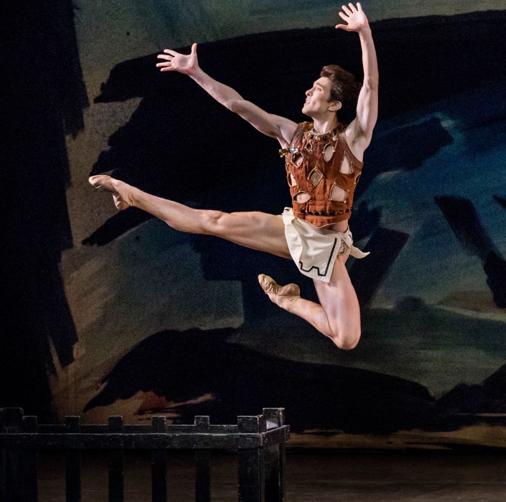 Anthony Huxley as the Prodigal Son in George Balanchine's <i>Prodigal Son</i> © Paul Kolnik