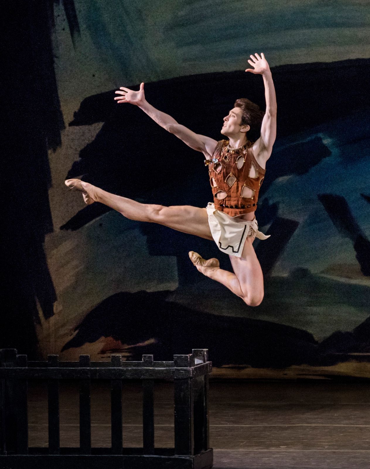 Anthony Huxley as the Prodigal Son in George Balanchine's <i>Prodigal Son</i> © Paul Kolnik