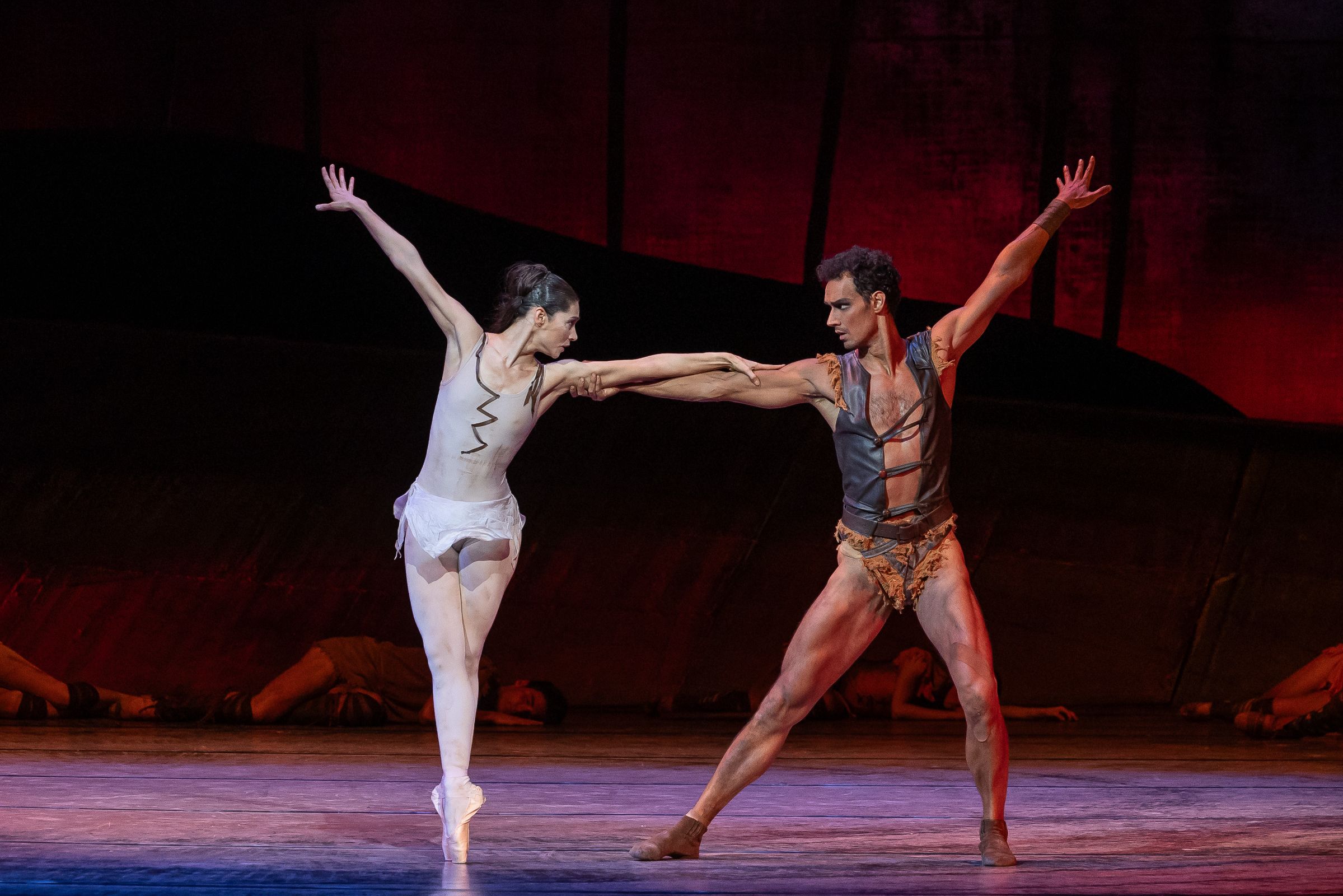 Maria Yakovleva and Iurii Kekalo in <i>Spartacus</i> &copy; Attila Nagy