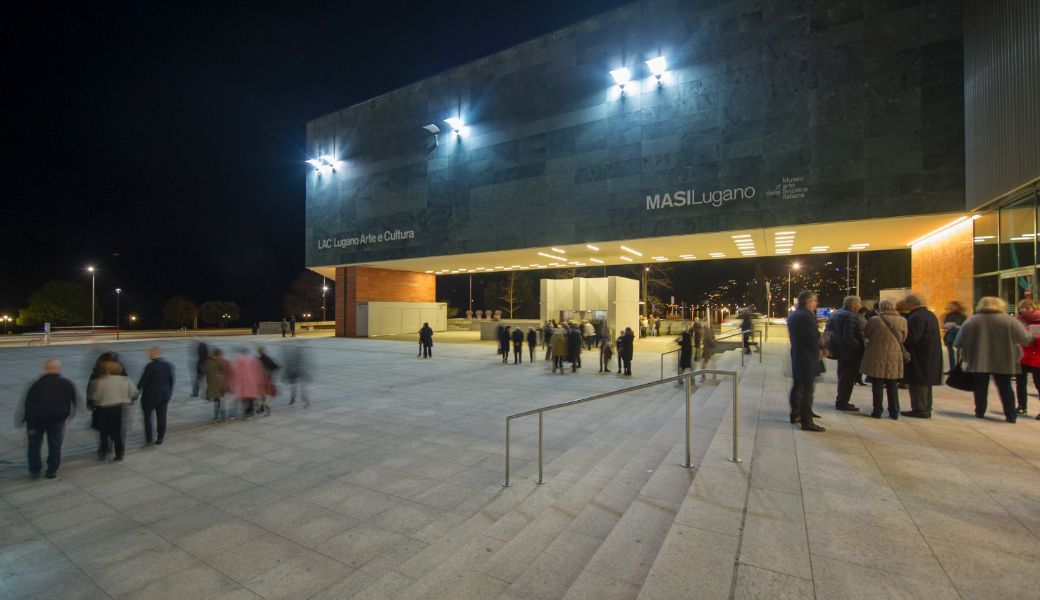 LAC at night © Lugano Musica